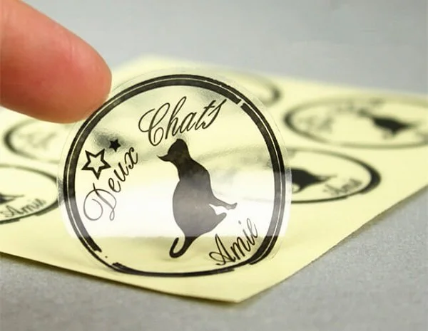 Decal trong