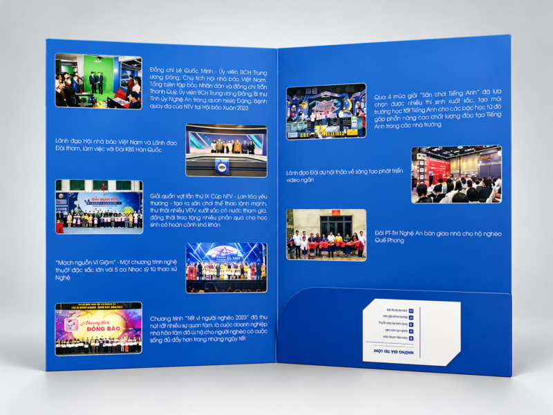 In Kẹp File Tài Liệu - In Hoàng Gia Hà Nội, TPHCM