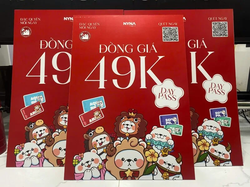 In Bảng Trao Giải Thưởng - In Hoàng Gia Hà Nội