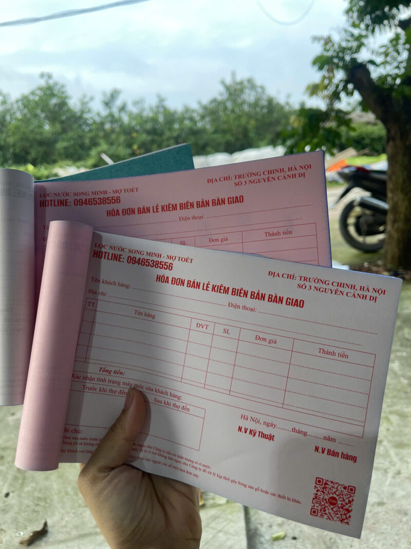 In Hoá Đơn - In Hoàng Gia Hà Nội