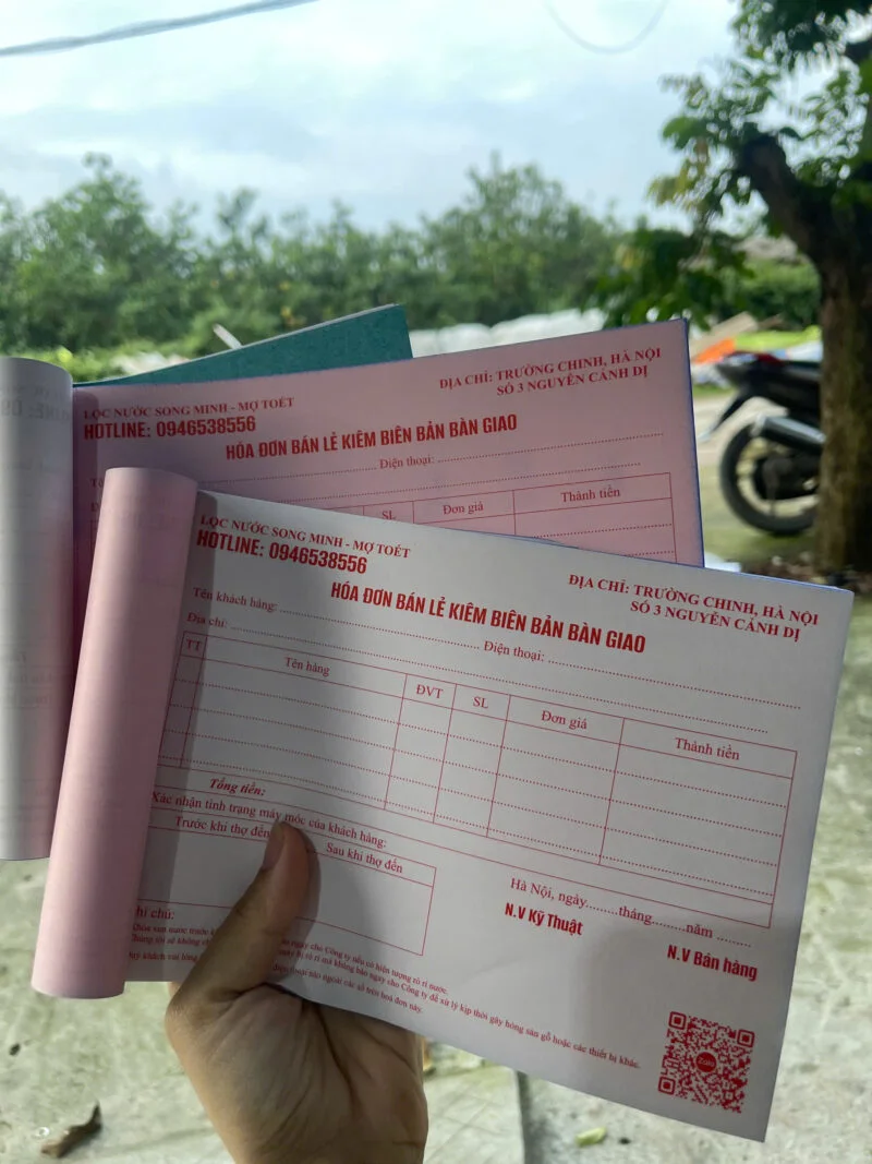 In Hoá Đơn - In Hoàng Gia Hà Nội