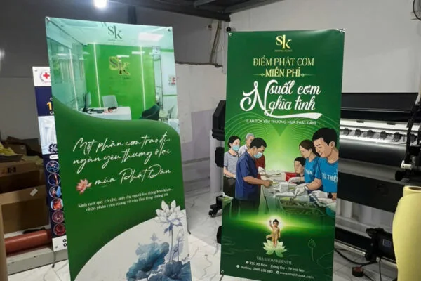 In Standee - In Hoàng Gia Hà Nội