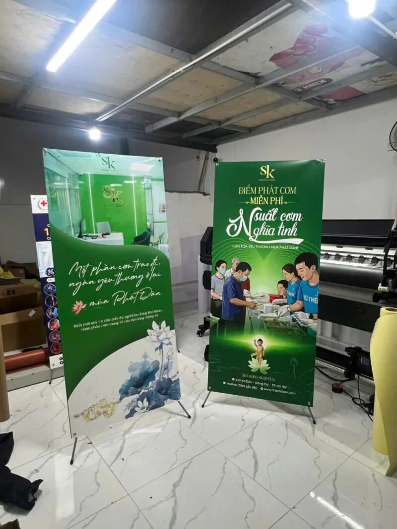 In Standee - In Hoàng Gia Hà Nội