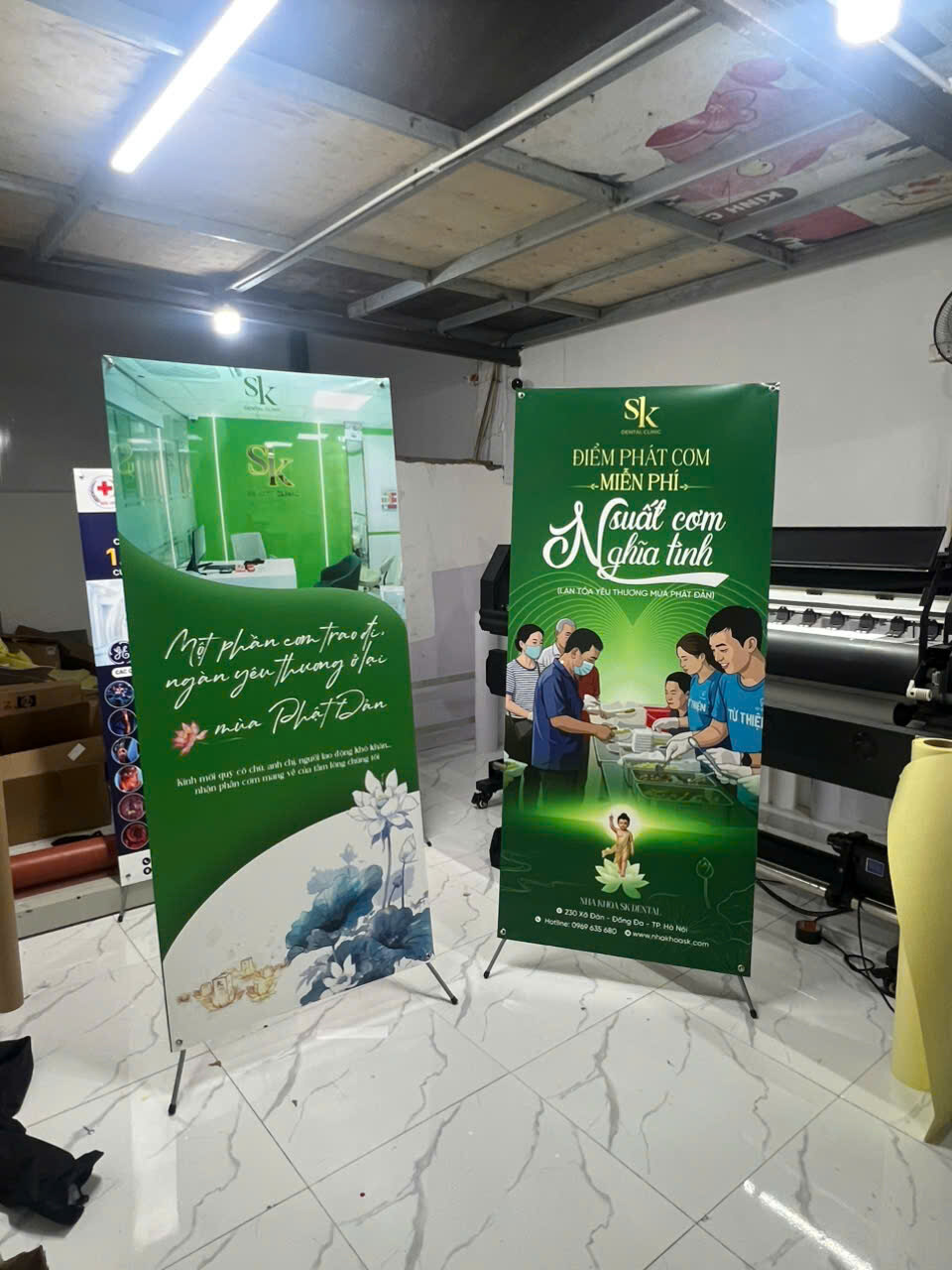 In Standee - In Hoàng Gia Hà Nội