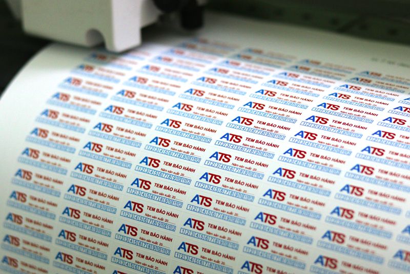 In Tem Bảo Hành 3 In tem bảo hành decal vỡ