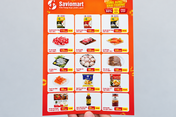 In Tờ Rơi Leaflet - In Hoàng Gia Hà Nội, TPHCM