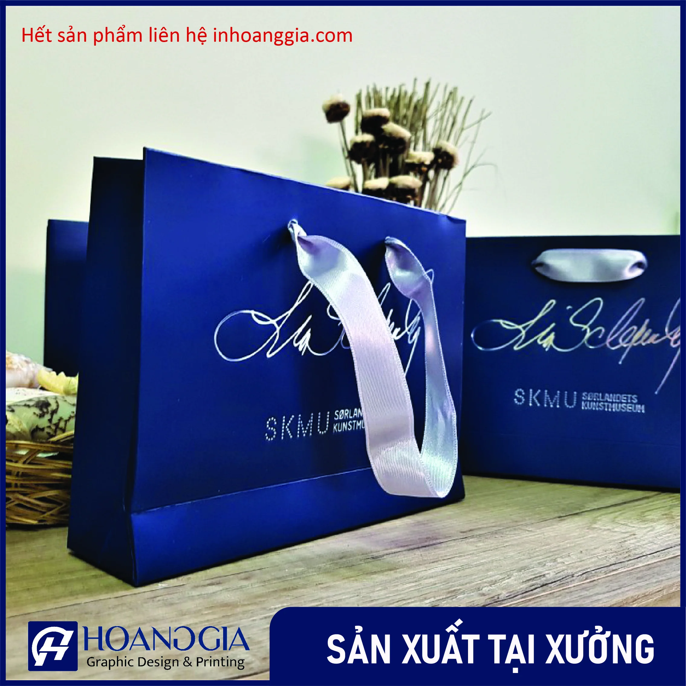 In Túi Giấy Đựng Giày Dép - In Hoàng Gia Hà Nội