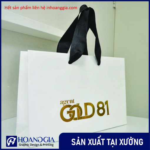 In túi giấy ép kim