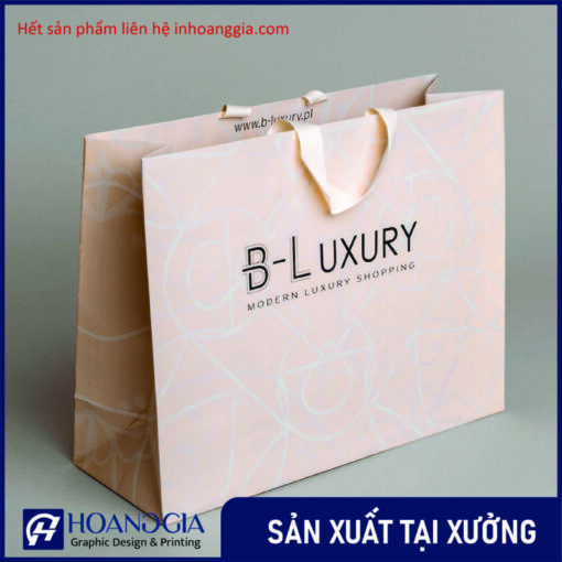 In túi giấy số lượng ít
