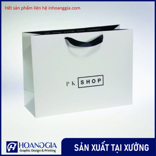 In túi giấy thời trang