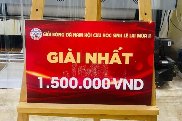 In Bảng Trao Giải Thưởng - In Hoàng Gia Hà Nội