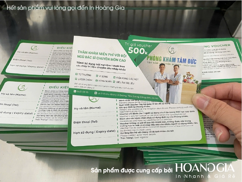 Voucher - Phiếu Giảm Giá 7 Voucher dùng để làm gì - In Hoàng Gia