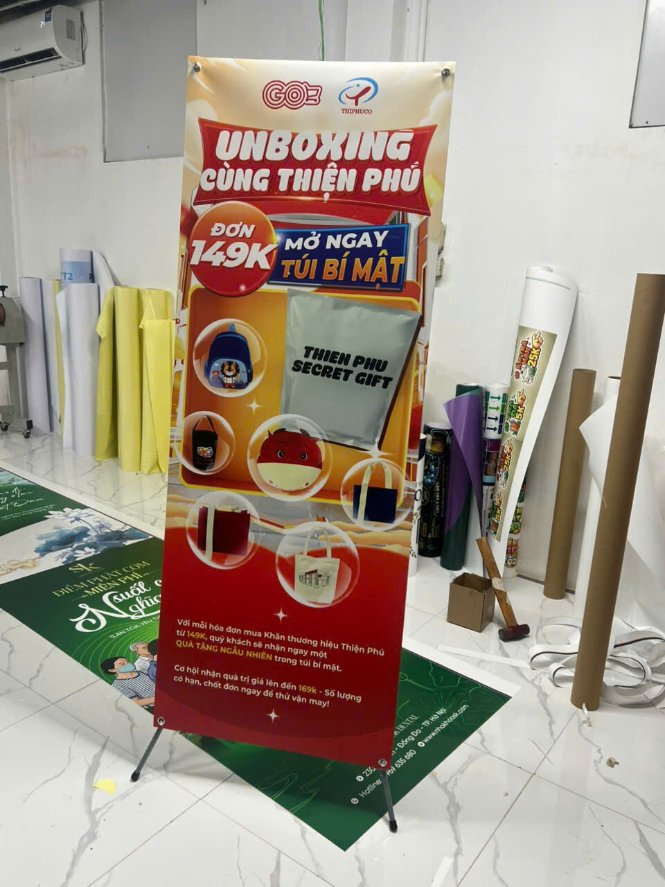 In Standee - In Hoàng Gia Hà Nội