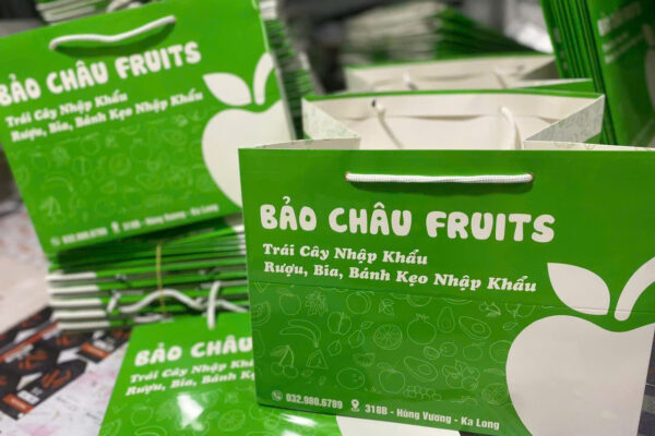 In Túi Giấy Đựng Hoa Quả