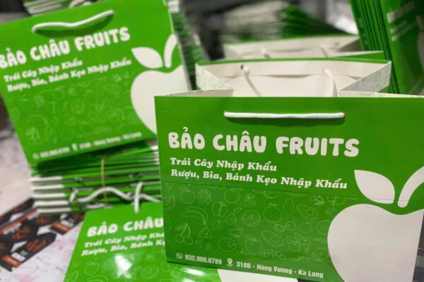 In Túi Giấy Đựng Hoa Quả