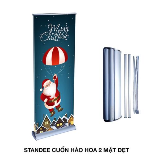 Standee Cuốn Hào Hoa 2 Mặt Nhôm Cao Cấp