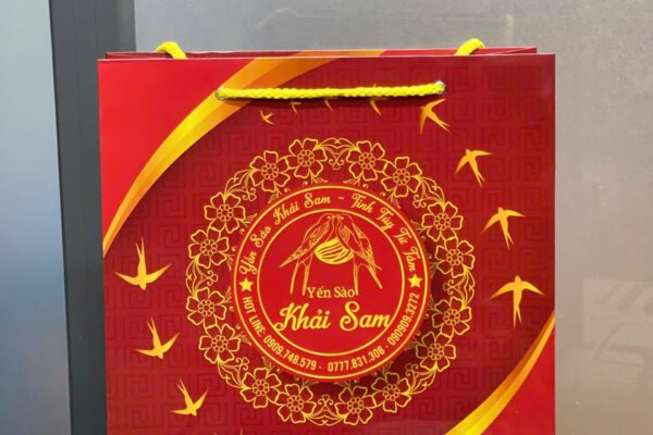 In Túi Giấy Đựng Yến Sào - In Hoàng Gia Hà Nội