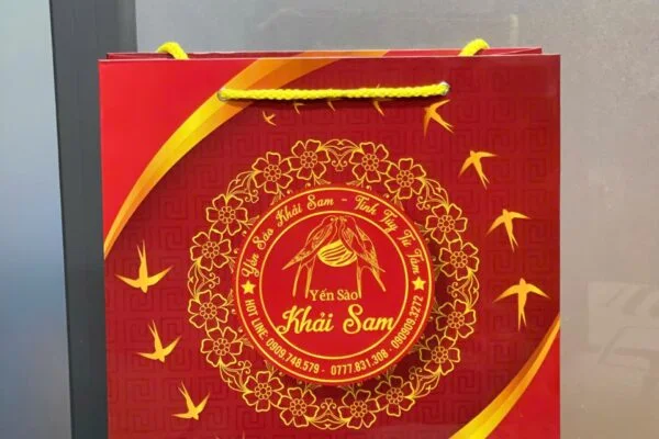 In Túi Giấy Đựng Yến Sào - In Hoàng Gia Hà Nội