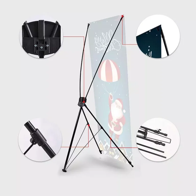 Standee X Hàn Quốc 80x180cm (Đen)