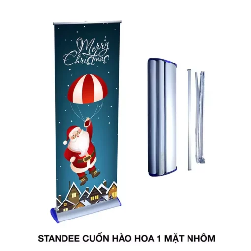 Standee Cuốn Hào Hoa 1 Mặt Nhôm Cao Cấp