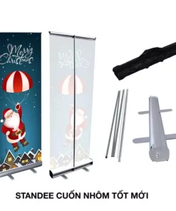 standee cuốn nhôm tốt