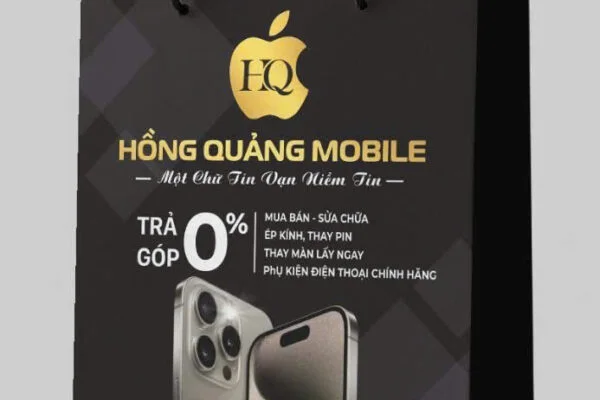 In Túi Giấy Đựng Điện Thoại