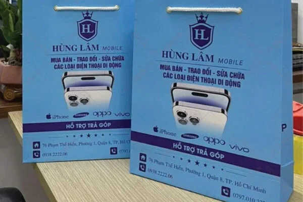 In Túi Giấy Đựng Điện Thoại