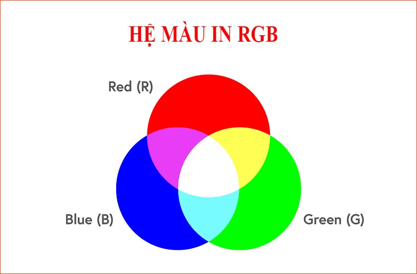 Hệ màu RGB ảnh hưởng thế nào đối với bản in