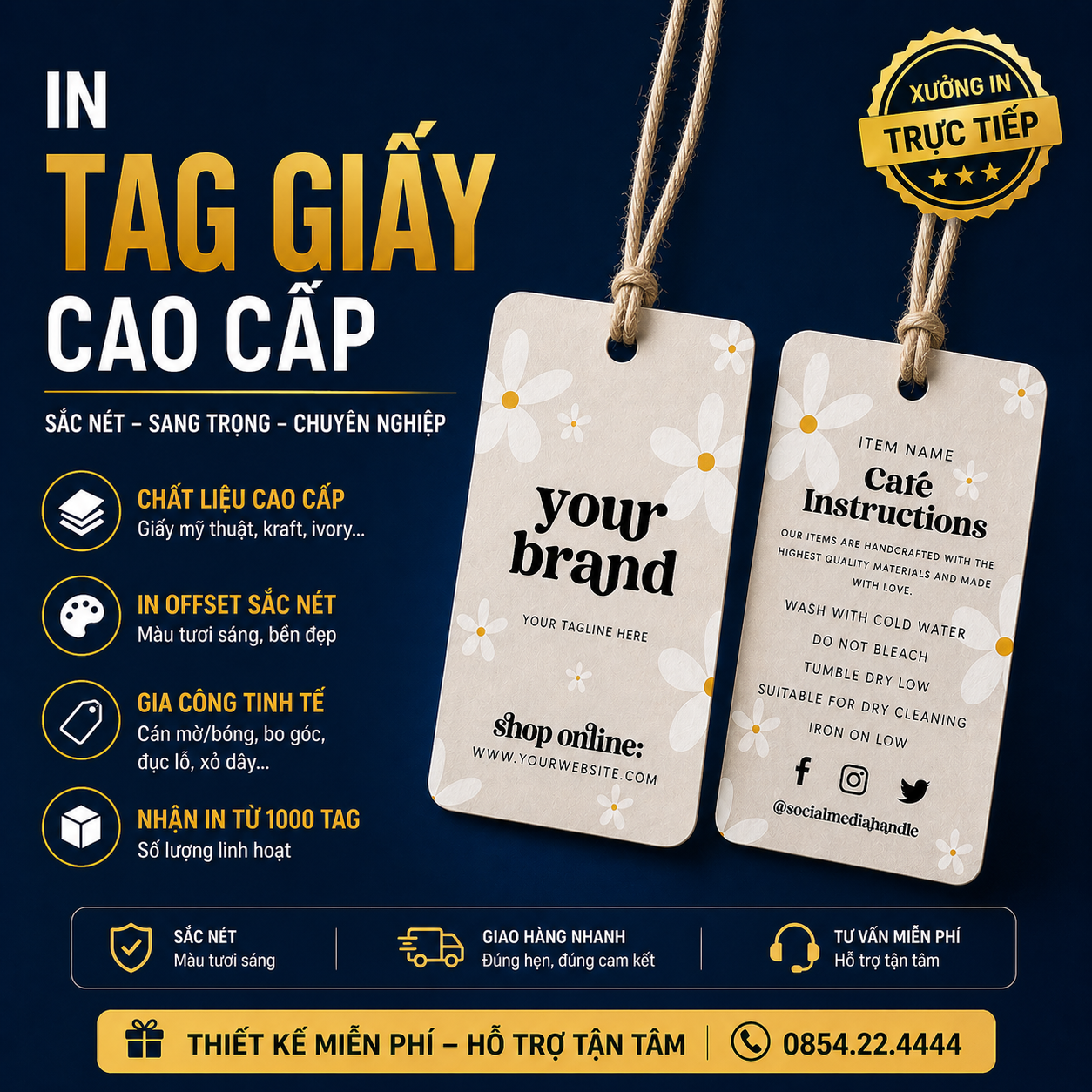 In tag giấy