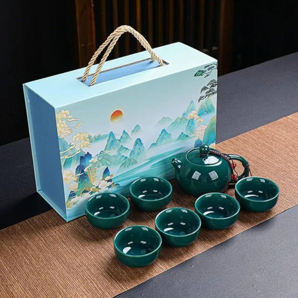 In Túi Giấy Đựng Ấm Chén - In Hoàng Gia Hà Nội