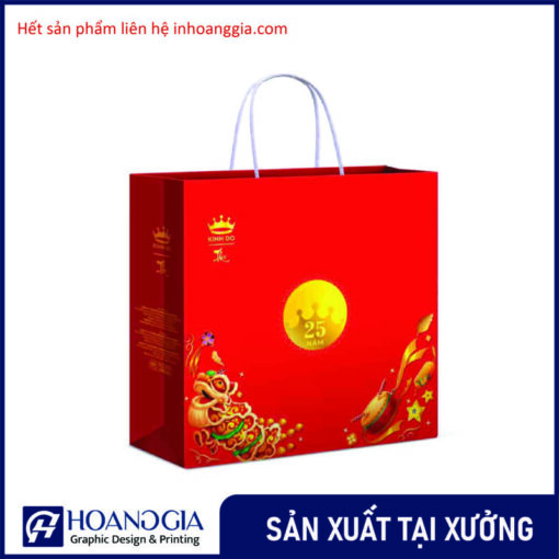 In túi giấy đựng bánh trung thu