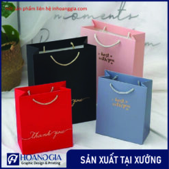In túi giấy đựng trang sức