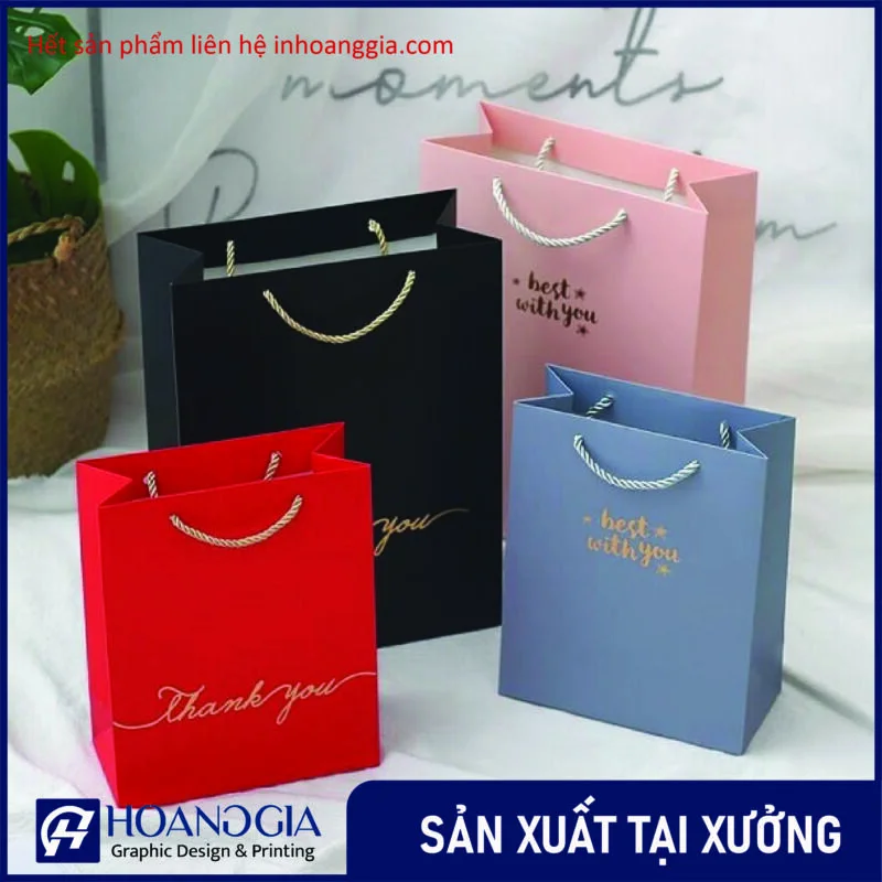 In Túi Giấy Đựng Trang Sức - In Hoàng Gia Hà Nội