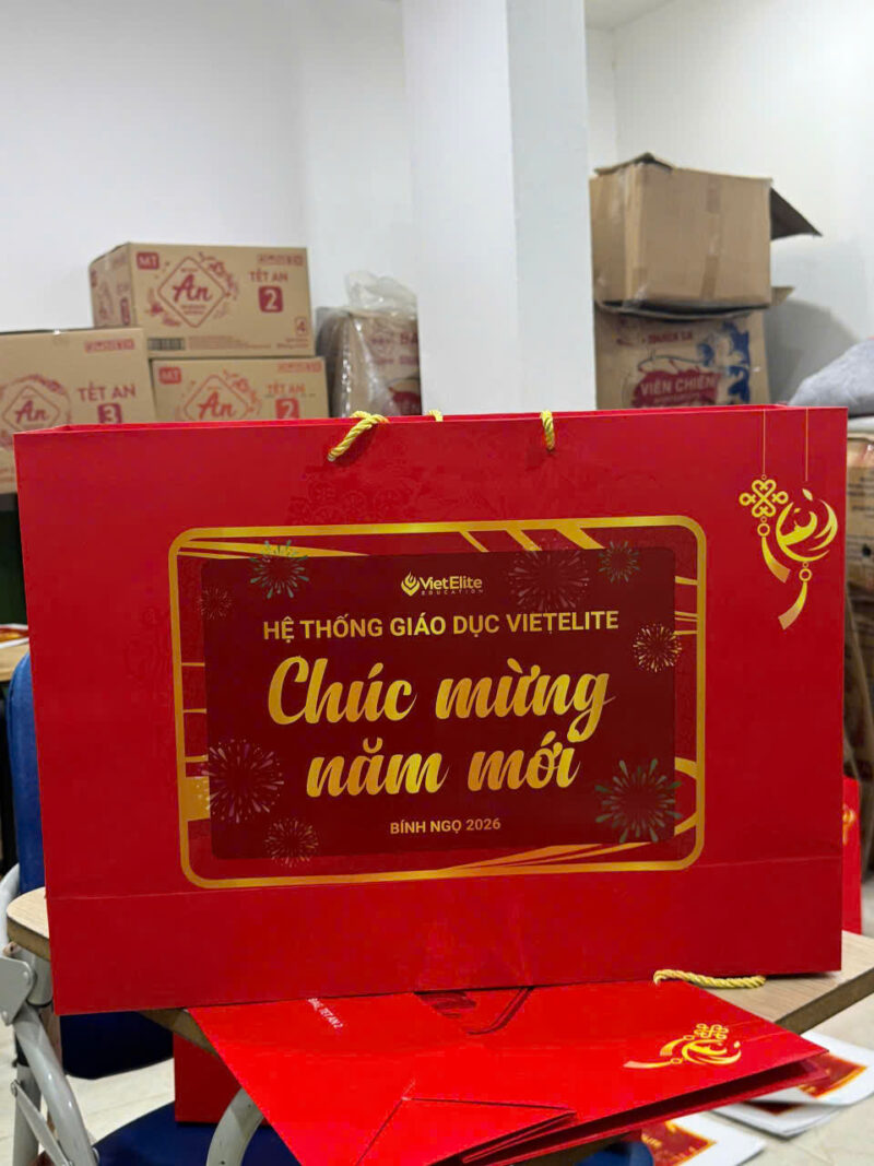 In Túi Giấy Đựng Quà Tết - In Hoàng Gia Hà Nội