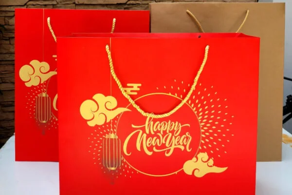 In Túi Giấy Đựng Quà Tết