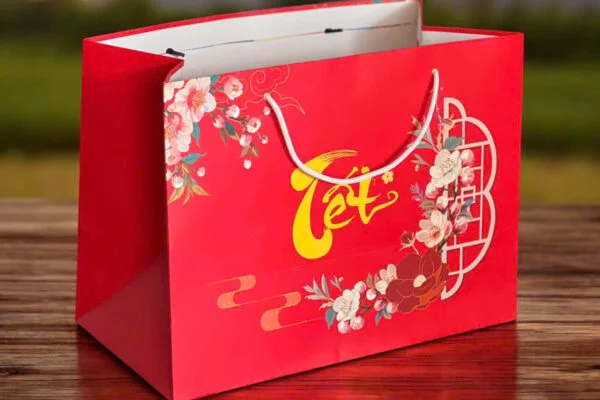 In Túi Giấy Đựng Quà Tết