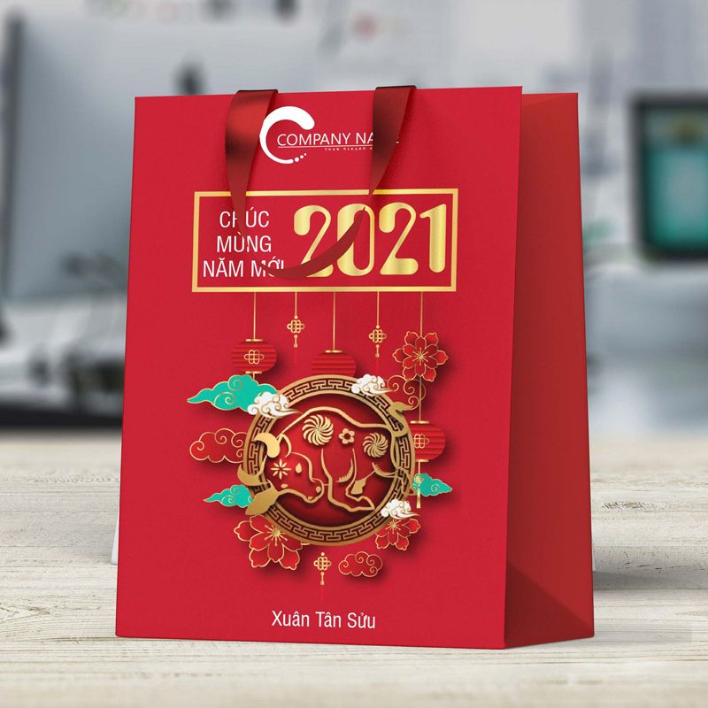 In Túi Đựng Quà Tết 4 In túi đựng quà tết