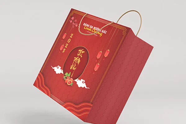 In Túi Giấy Đựng Quà Tết
