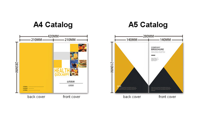 Kích thước catalogue chuẩn trong in ấn bạn cần biết? 5 Kích thước catalogue