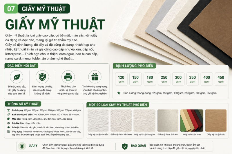 Giấy mỹ thuật