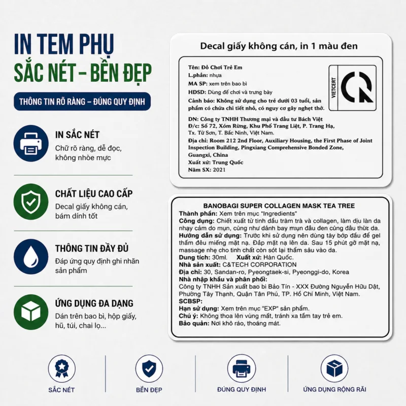 In Tem Phụ - In Hoàng Gia Hà Nội
