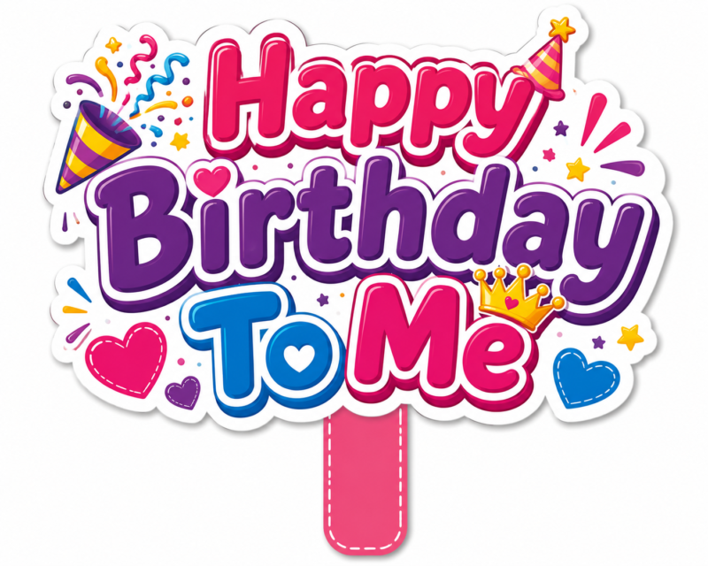 Hashtag Happy Birthday To Me - In Hoàng Gia Hà Nội