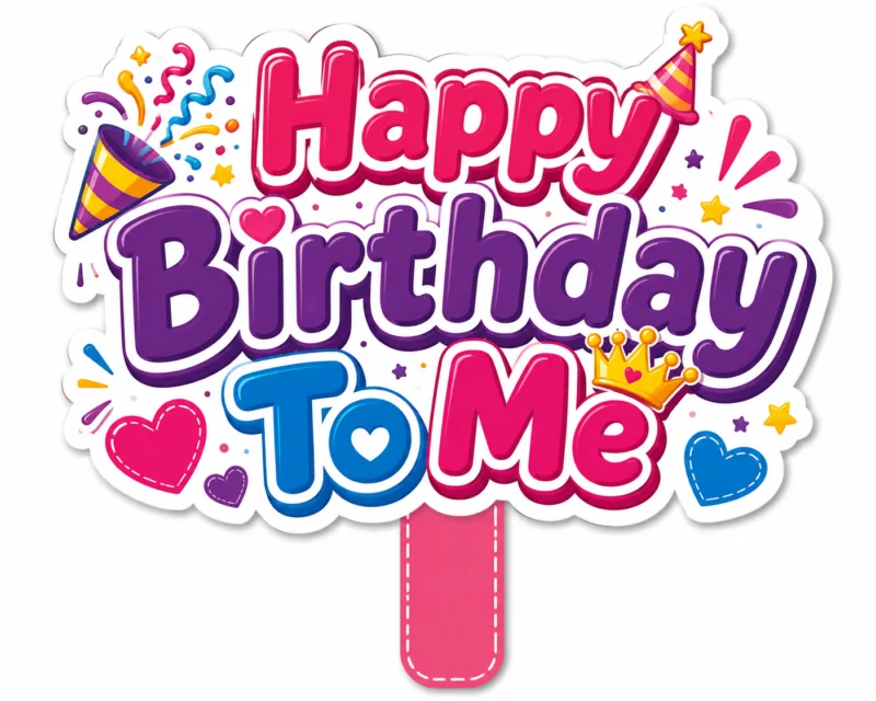 Hashtag Happy Birthday To Me - In Hoàng Gia Hà Nội
