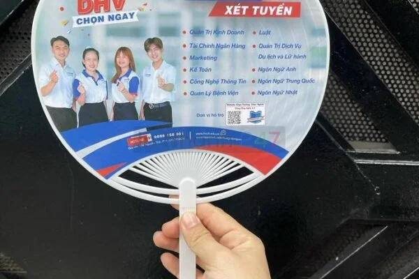 In Quạt Nhựa Tuyển Sinh - In Hoàng Gia Hà Nội