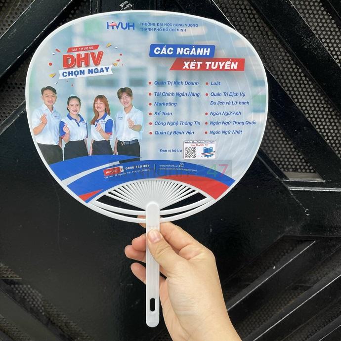 In Quạt Nhựa Tuyển Sinh - In Hoàng Gia Hà Nội