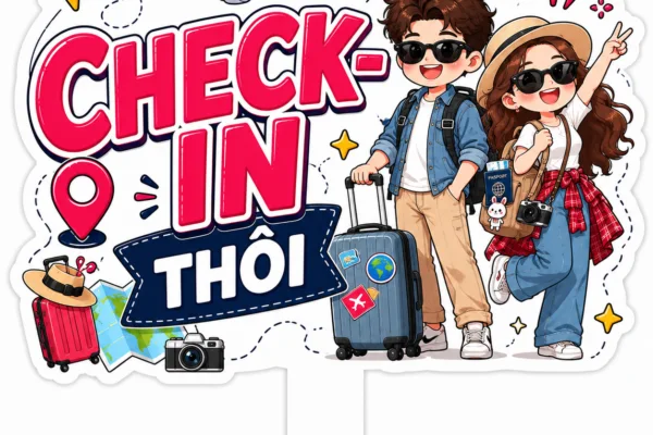 Hashtag CheckIn Thôi - In Hoàng Gia Hà Nội