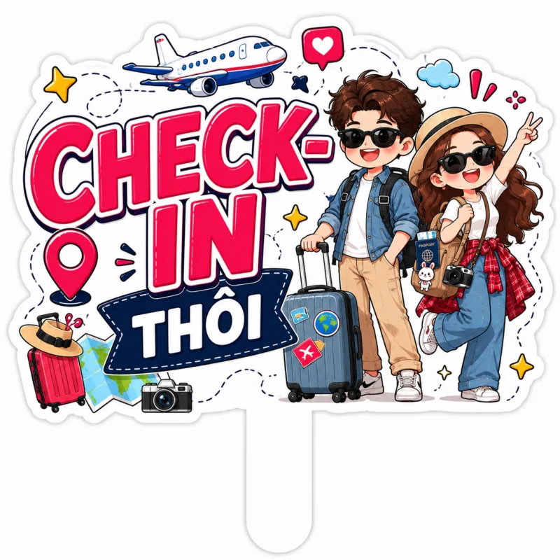 Hashtag CheckIn Thôi - In Hoàng Gia Hà Nội