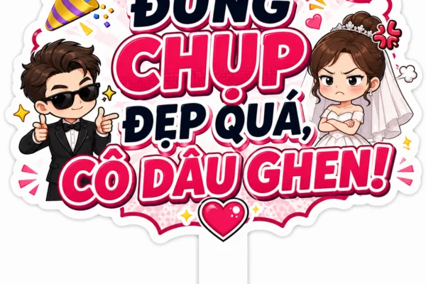 Hashtag Đừng Chụp Đẹp Quá, Câu Dâu Ghen - In Hoàng Gia Hà Nội