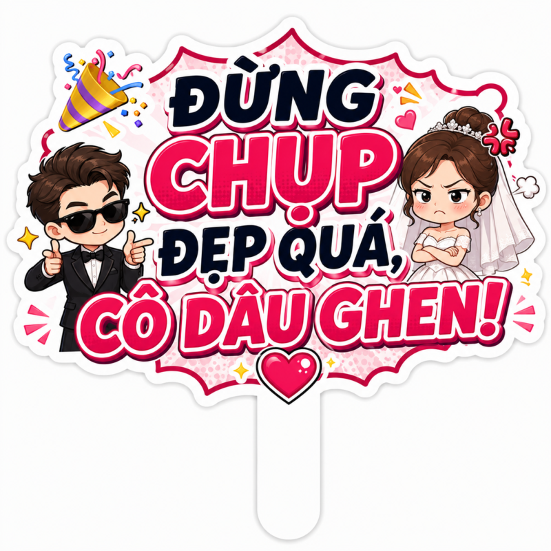 Hashtag Đừng Chụp Đẹp Quá, Câu Dâu Ghen - In Hoàng Gia Hà Nội
