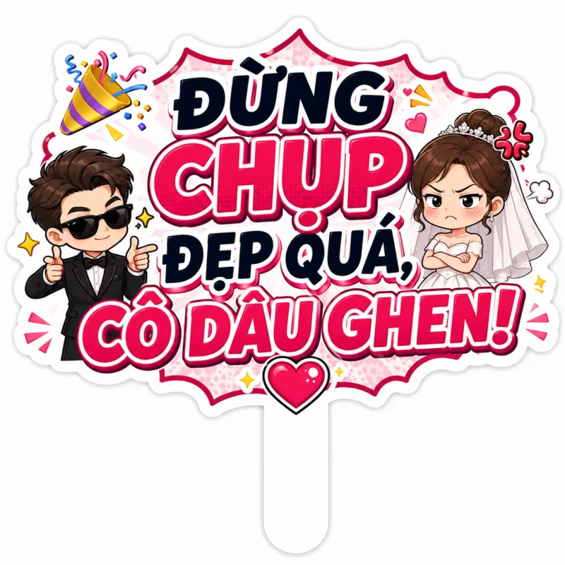 Hashtag Đừng Chụp Đẹp Quá, Câu Dâu Ghen - In Hoàng Gia Hà Nội
